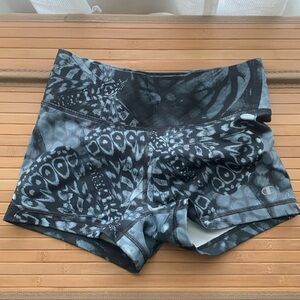 High waisted workout shorts